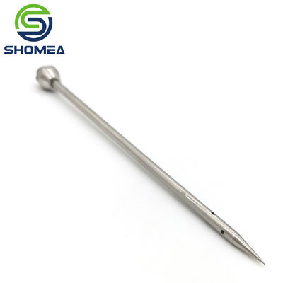 SHOMEA Custom Electrolytic polishing Stainless Steel Air Pump Needle with metal base