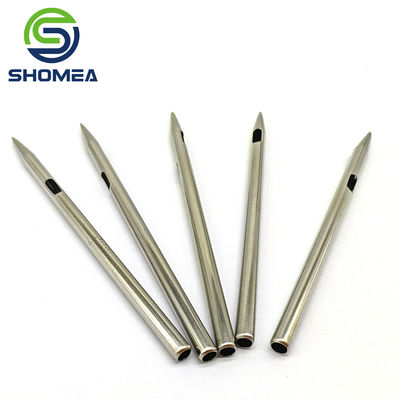 SHOMEA Custom Electrolytic polishing Stainless Steel Air Pump Needle with metal base