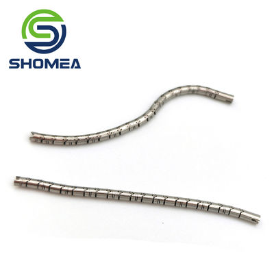 SHOMEA Tubos endoscópicos em espiral de parede fina flexível 304/ 316 de aço inoxidável