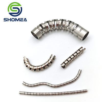 SHOMEA Tubos endoscópicos em espiral de parede fina flexível 304/ 316 de aço inoxidável