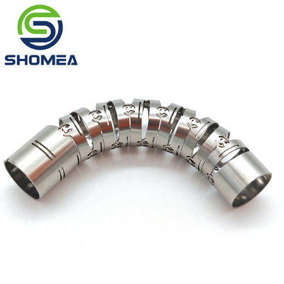 SHOMEA Tubos endoscópicos em espiral de parede fina flexível 304/ 316 de aço inoxidável