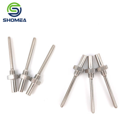 SHOMEA Custom pequeno Diâmetro de aço inoxidável sonda de temperatura RTD Casa
