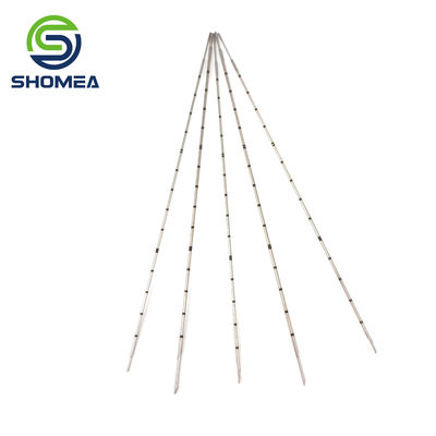 SHOMEA Custom 18G de aço inoxidável Agulha de cavidade dupla