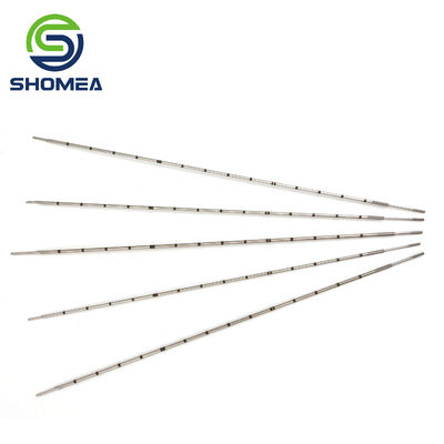 SHOMEA Custom 18G de aço inoxidável Agulha de cavidade dupla