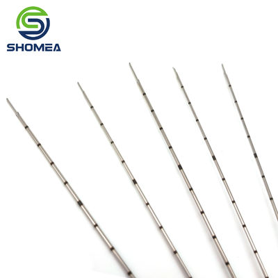 SHOMEA Custom 18G de aço inoxidável Agulha de cavidade dupla