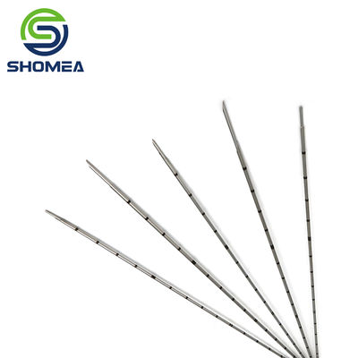 SHOMEA Custom 18G de aço inoxidável Agulha de cavidade dupla