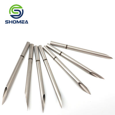 SHOMEA Custom 0.6-6.5mm Diâmetro Agulha de aço inoxidável com marcação a laser