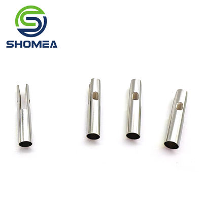 Özel Küçük Çaplı İnce Cidarlı Paslanmaz Çelik Lazer Kesici Atomizer Tüp Bileşeni