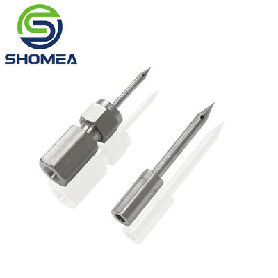 SHOMEA Custom small Diameter thin wall Stainless steel bent Temperature probe