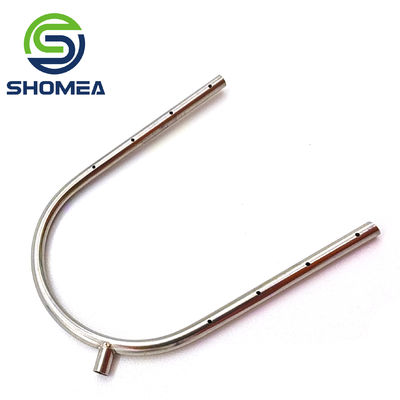 Tubo de malla de acero inoxidable de pared delgada de diámetro pequeño personalizado con múltiples orificios