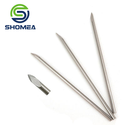 Diámetro pequeño personalizado 0,4-1,9 mm Componente de aguja RF de acero inoxidable