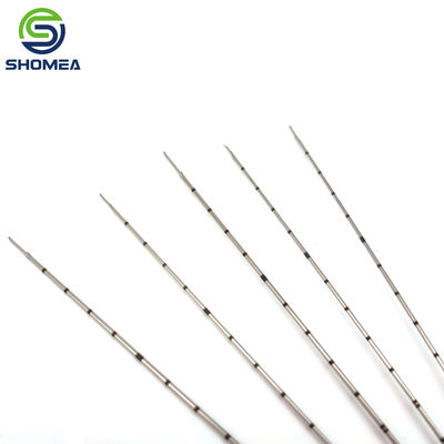 SHOMEA Custom Electrolítica de polimento Aço inoxidável agulha de trocar de marcação a laser