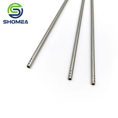 SHOMEA Custom 5mm diameter Stainless Steel  Suction irrigation tube with drilling hole