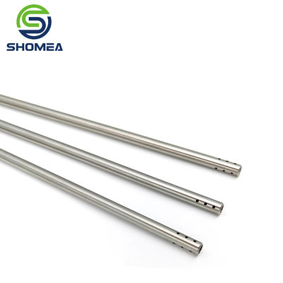 SHOMEA Custom 5mm diameter Stainless Steel  Suction irrigation tube with drilling hole