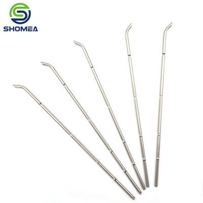SHOMEA Custom 304/ 316 Stainless steel ENT bent tube with cut slot
