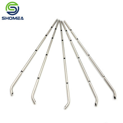 SHOMEA Custom 304/ 316 Stainless steel ENT bent tube with cut slot