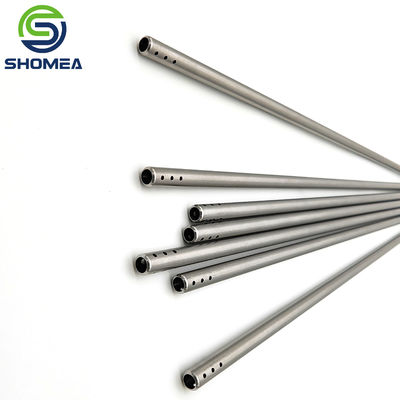 SHOMEA Endoscópio abdominal de aço inoxidável de 5 mm Tubos de irrigação de sucção