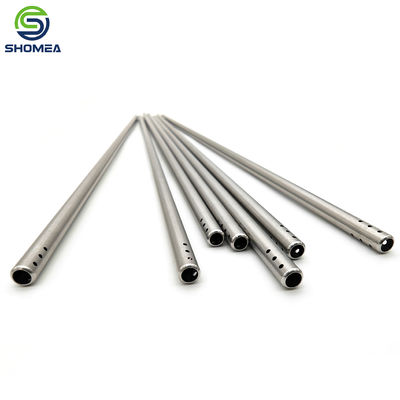 SHOMEA Custom 304/ 316 Stainless steel long suction tube with drilling hole