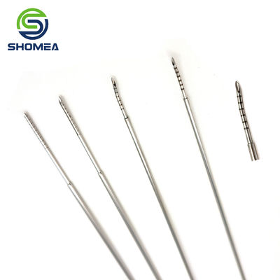 SHOMEA Custom 17G Stainless Steel Meniscus repair needle with slot