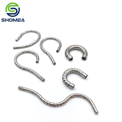 SHOMEA Custom Urologia de aço inoxidável tubo reticulado pneumático flexível