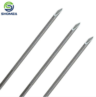 SHOMEA Custom 17G*35cm Agulha de Aspiração de Óvulos de Lúmen Único com Desenvolvimento de Fundição