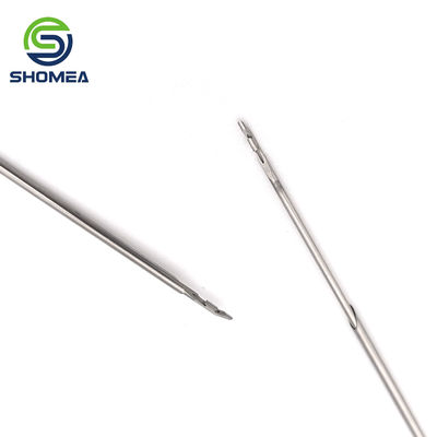 SHOMEA Custom 15G-28G Agulha cirúrgica de aço inoxidável para procedimentos abdominais