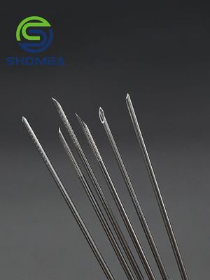 SHOMEA Agulha de ponta de corte traseiro 11G*26G personalizada com Dimple Dot