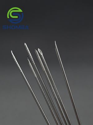 SHOMEA Agulha de ponta de lance 11G-28G personalizada com Dimple Dot