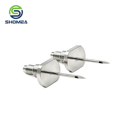 Componente de acero inoxidable 304L/316L personalizado con agujero lateral (hecho según el dibujo del cliente)