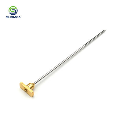 Componente de acero inoxidable con canal ancho de 0,6-1,2 mm personalizado para instrumentos de restauración capilar (fabricado según dibujo del cliente)