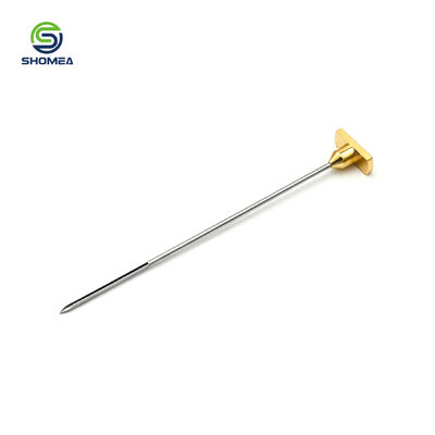 Componente de acero inoxidable con canal ancho de 0,6-1,2 mm personalizado para instrumentos de restauración capilar (fabricado según dibujo del cliente)