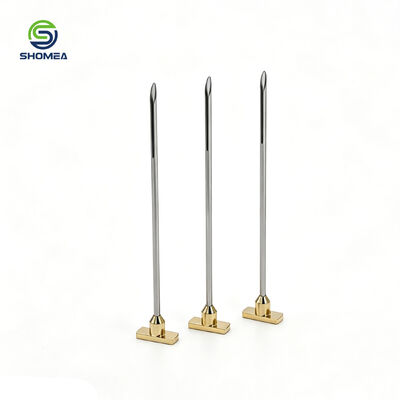 SHOMEA Customized 0.5-1.1mm Wide Channel Dull Tip Hair Implanter Needles Stainless Steel FUE Punch Needles for Hair Transplant Surgery