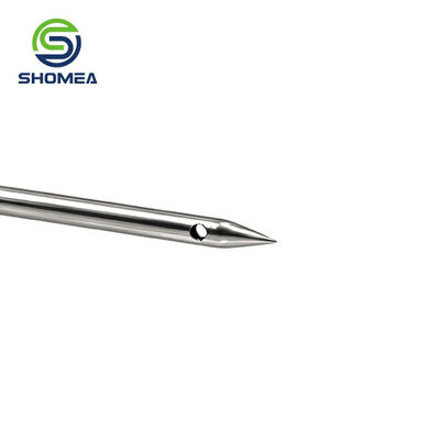 Customized Red Wine Needle with Pen Tip Side Hole and Brass Thread Base