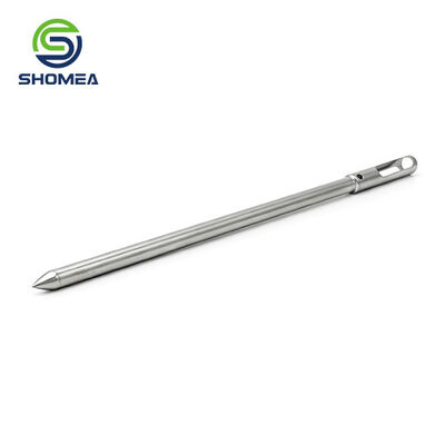 Customized Temperature Probe with Flared Tail and Slotted End