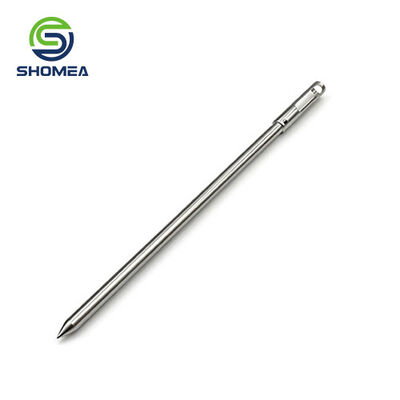 Customized Temperature Probe with Flared Tail and Slotted End