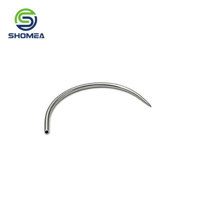 Customized Hollow Curved Suture Needle with Sharp Tip