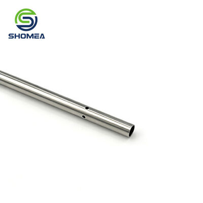 Customized Straight Tube with Four Drilled Holes