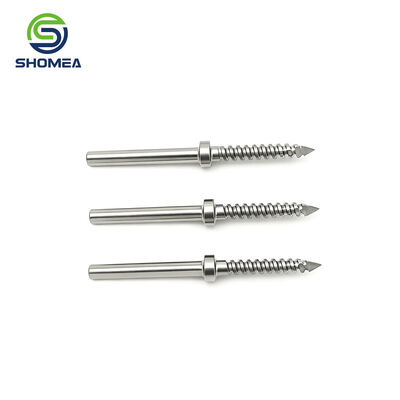 Customized Threaded Pin with High Precision Thread and Sharp Tip