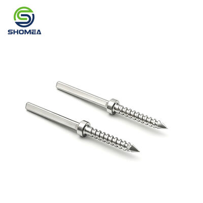 Customized Threaded Pin with High Precision Thread and Sharp Tip