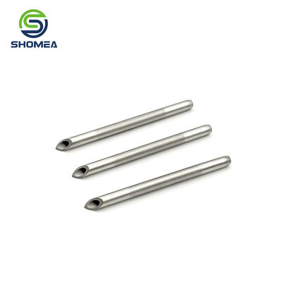 Customized Sand Blasted Lancet Tip Needle with Matte Middle Section and Sharp Tip