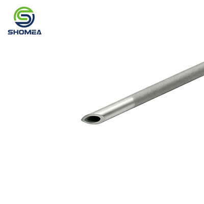 Customized Sand Blasted Lancet Tip Needle with Matte Middle Section and Sharp Tip