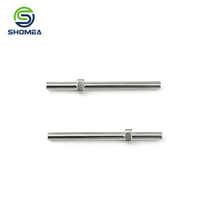 Customized Small Straight Tube with Square Base for Stable Mounting
