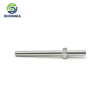 Customized Small Straight Tube with Square Base for Stable Mounting
