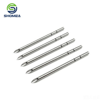 Customized Marked Lancet Point Needle with Slotted Tip