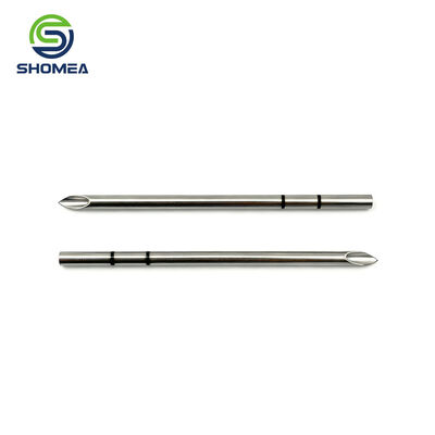 Customized Marked Lancet Point Needle with Slotted Tip