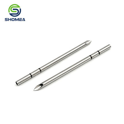 Customized Marked Lancet Point Needle with Slotted Tip