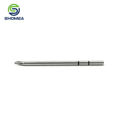 Customized Marked Lancet Point Needle with Slotted Tip