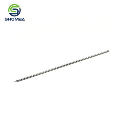 Customized 17G 100mm Knurled Lancet Tip Needle of Stainless Steel Material