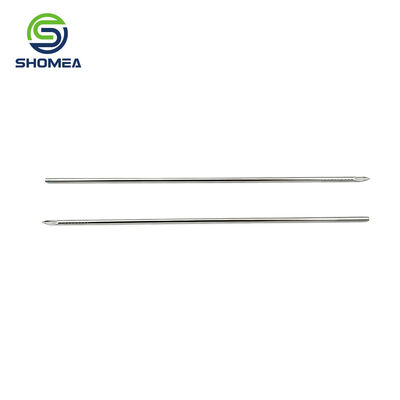 Customized 17G 100mm Knurled Lancet Tip Needle of Stainless Steel Material