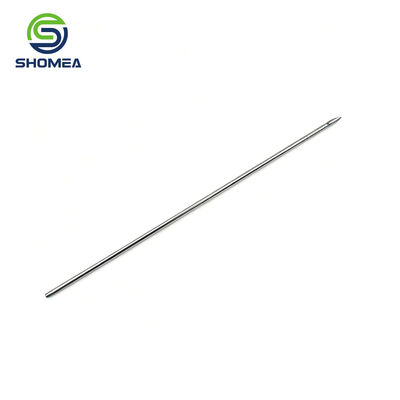 Customized 17G 100mm Knurled Lancet Tip Needle of Stainless Steel Material